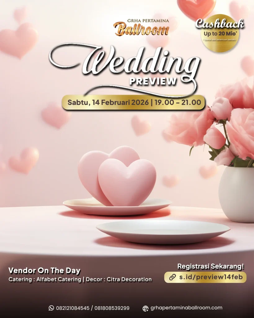 Wedding Preview : 14 Februari 2026