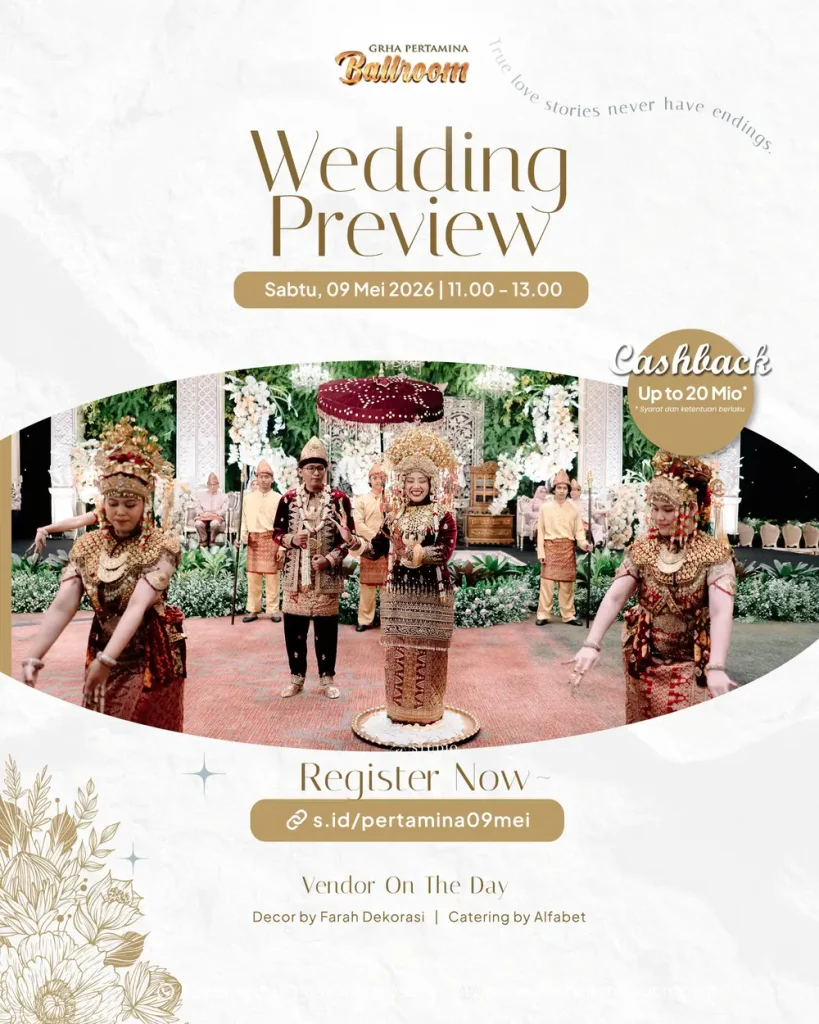 Wedding Preview, 09 Mei 2026