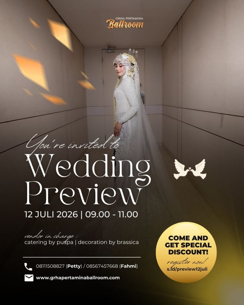 Wedding Preview | 12 Juli 2026